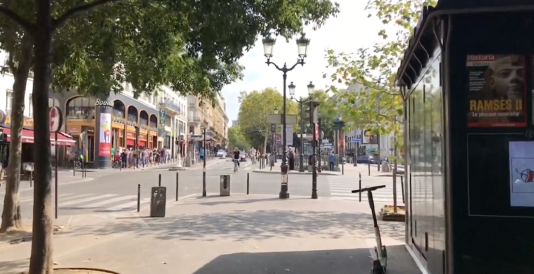 caminata por Boulevard de Clichy