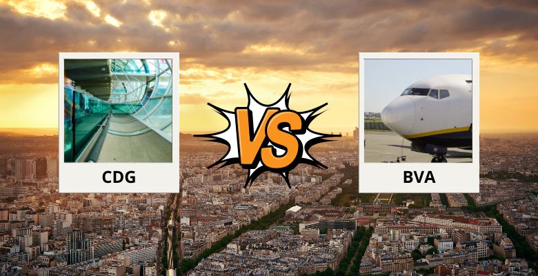 Charles de gaulle vs beauvais en paris