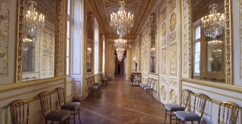 Hôtel de la Marine por dentro