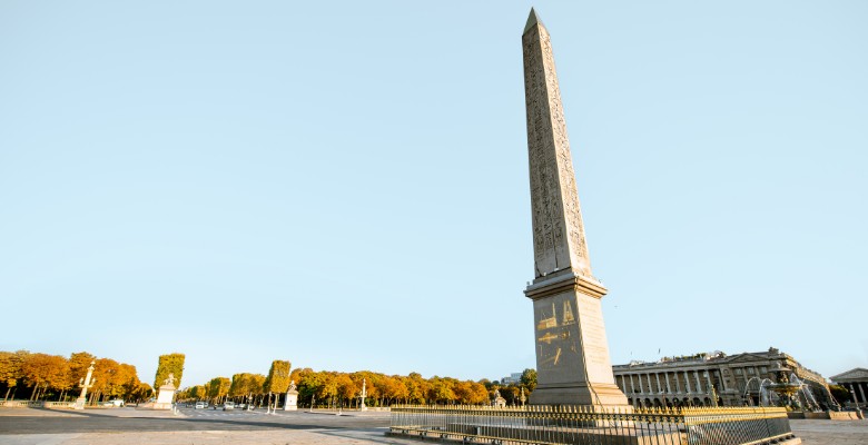 obelisco de luxor en plaza de la concordia