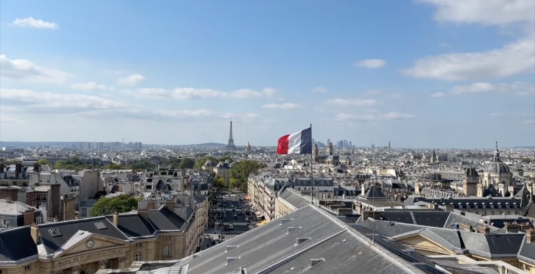 vista desde la cupula mirador del panteon de paris