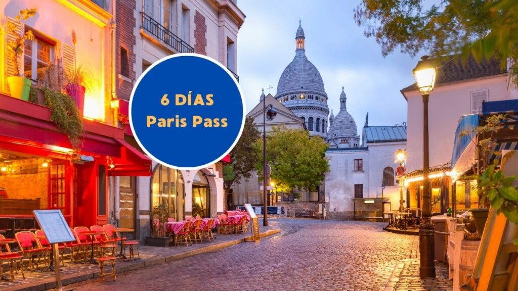 6 dias con paris pass