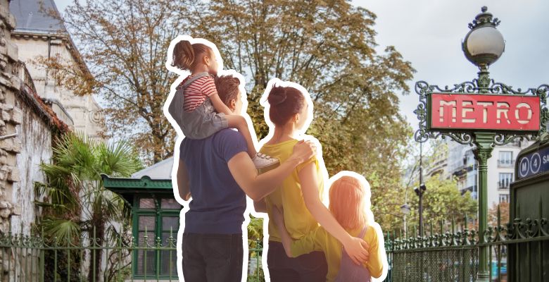 transporte en paris con niños