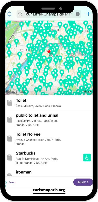 app flush paris