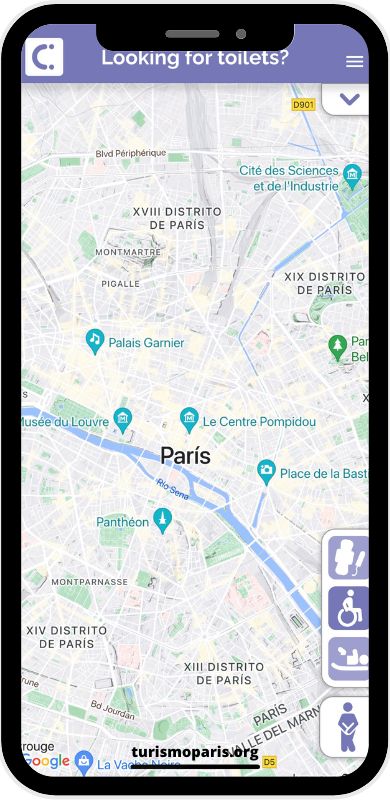 app ici toilettes paris