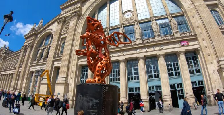 gare du nord paris por fuera