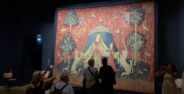 Tapiz en Museo de Cluny