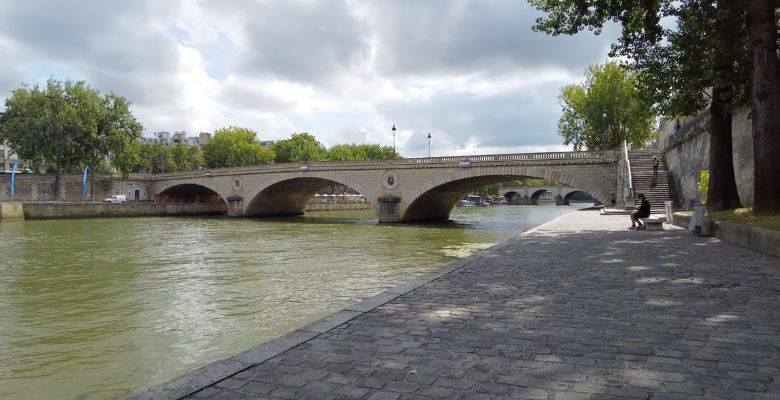 Quai de Bourbon en Ile Saint Louis